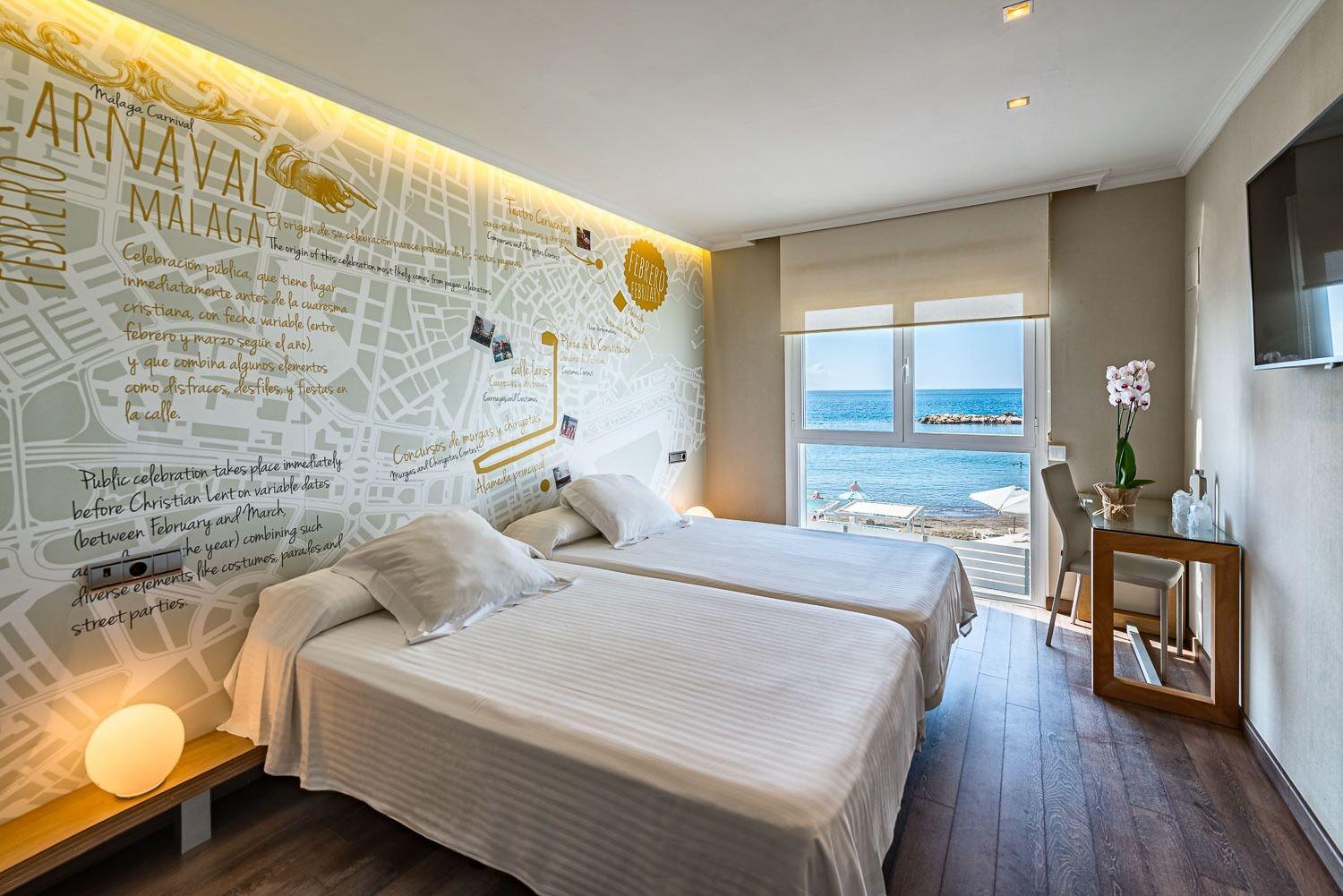 Hotel La Chancla Malaga Bagian luar foto